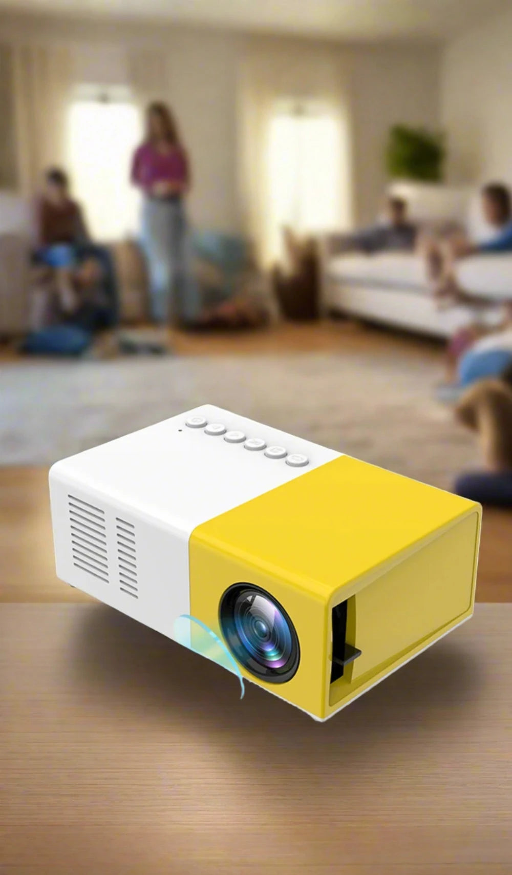 PocketCinema™ Mini HD Projector: Your Ultimate Home Media Player - IVY DUCK