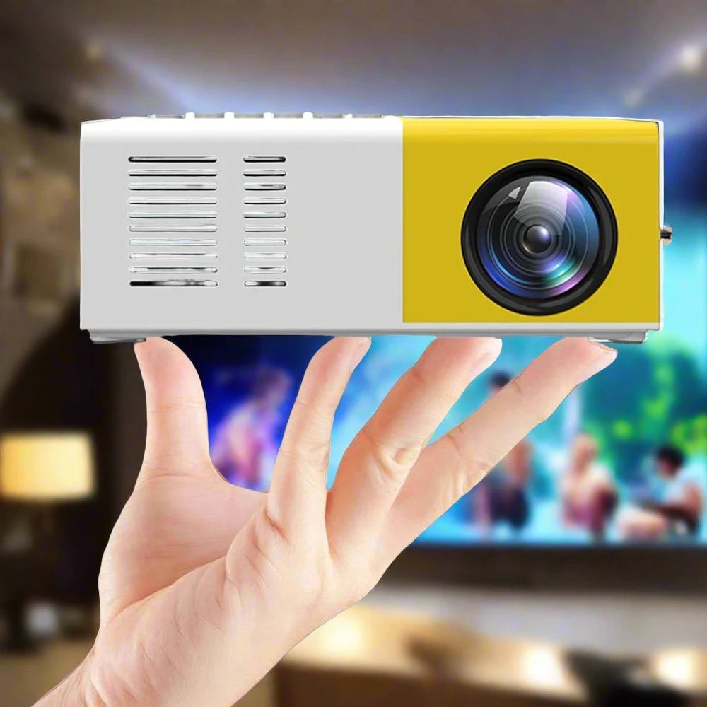 PocketCinema™ Mini HD Projector: Your Ultimate Home Media Player - IVY DUCK