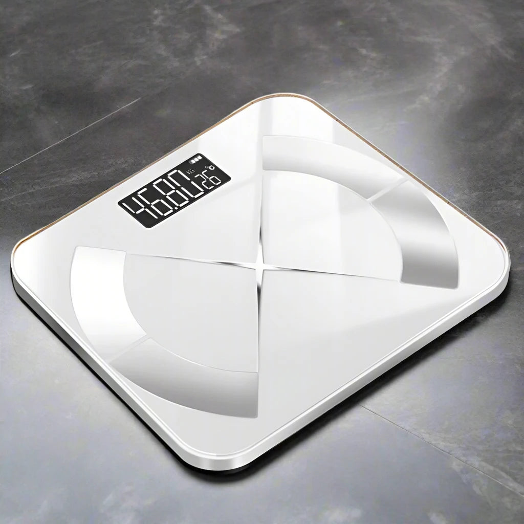 SmartBod™ Composition Scale with 13 Health Metrics – Precision Tracking, Bluetooth Sync, & Sleek Design for Total Wellness! - IVY DUCK