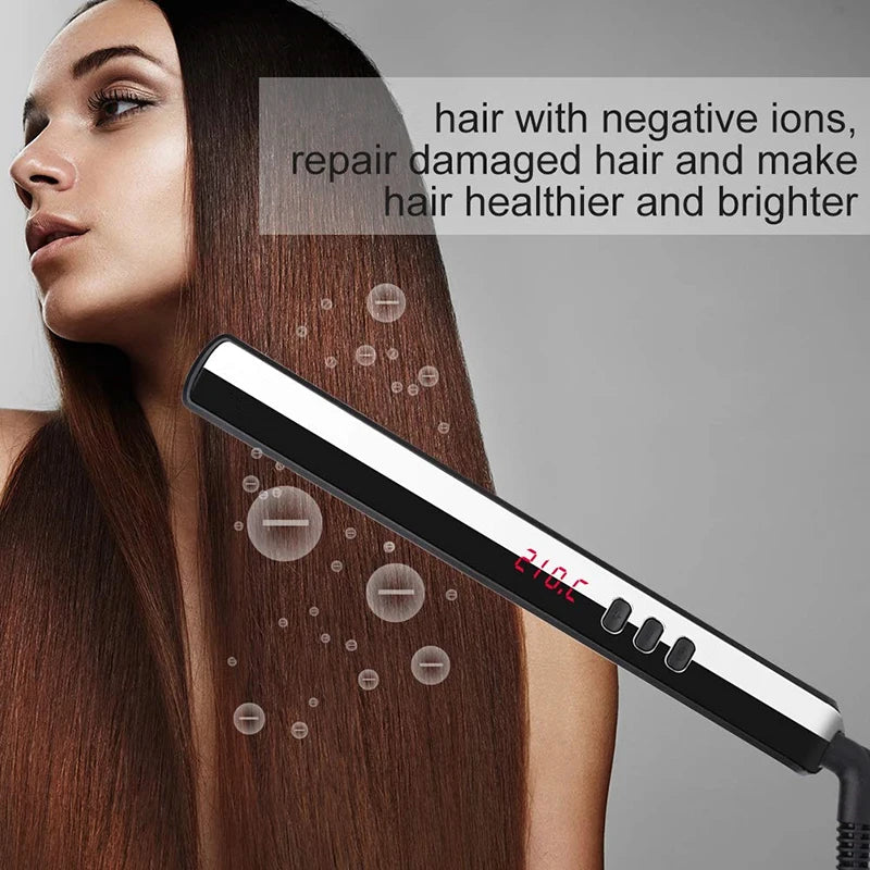 New Professional Unisex Hair Straightener Ion Comb with PTC Ceramic Technology - IVY DUCK