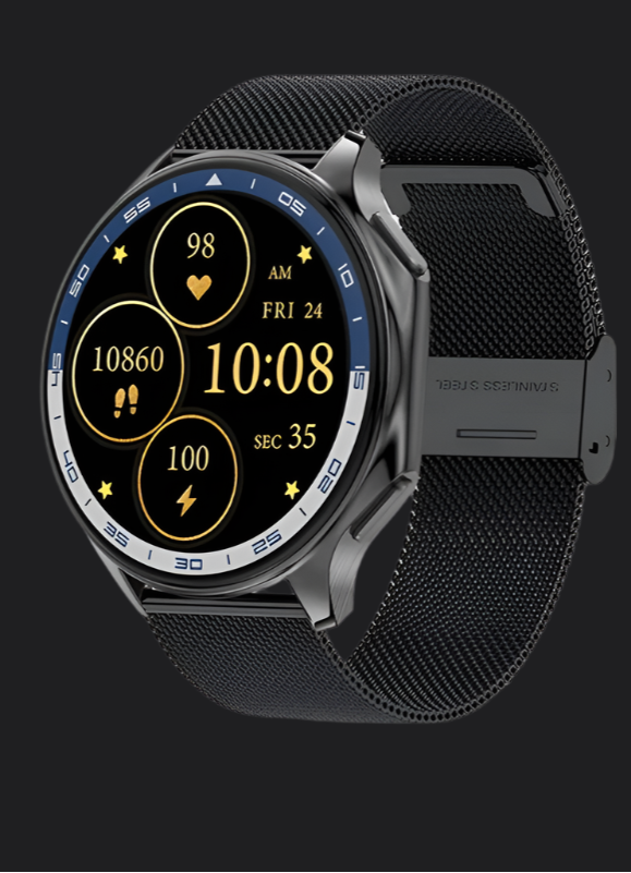 2025 New X-Track Pro HD Smartwatch: 32GB Memory, Full Touch HD AMOLED, Fitness Tracker & Bluetooth Calling - IVY DUCK