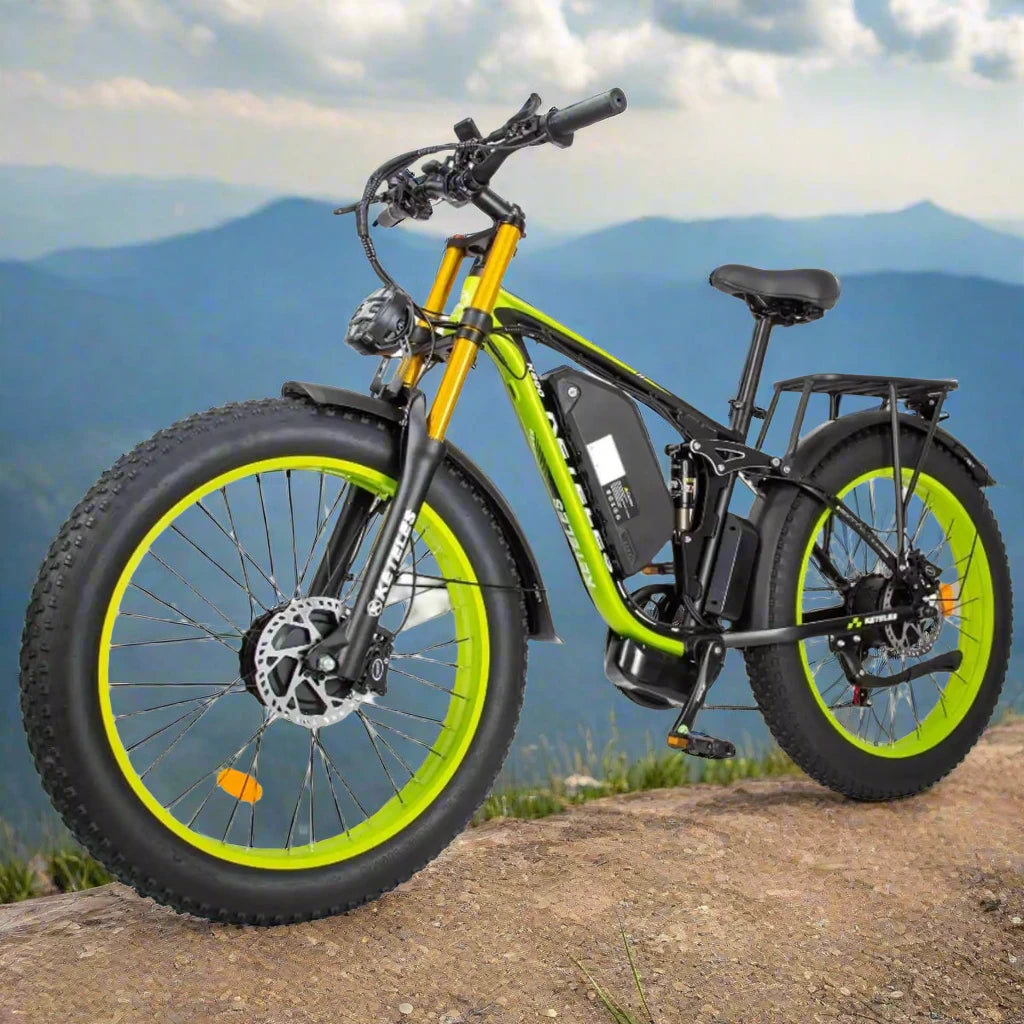2000W Electric Mountain Bike - Conquer Every Terrain with Power and Style! - IVY DUCK