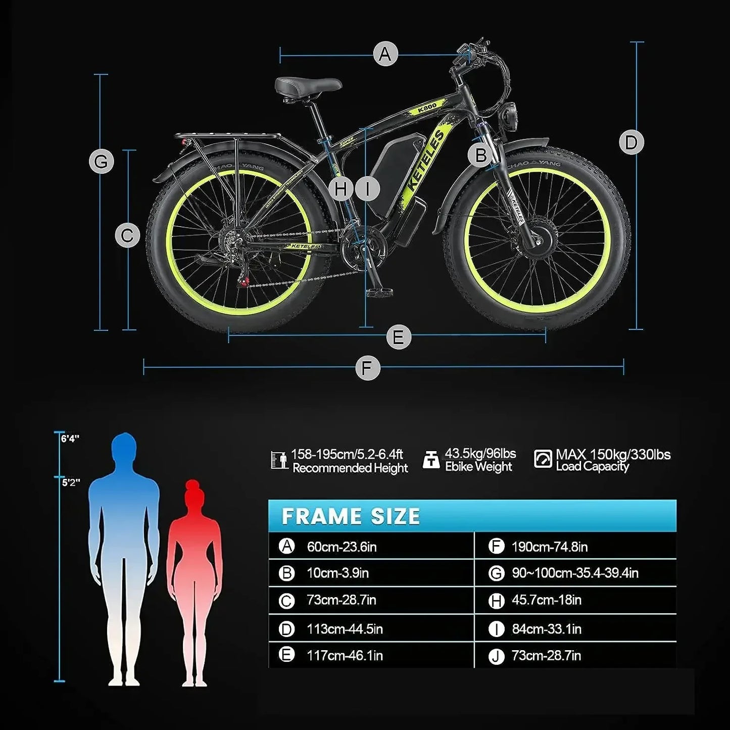 2000W Electric Mountain Bike - Conquer Every Terrain with Power and Style! - IVY DUCK