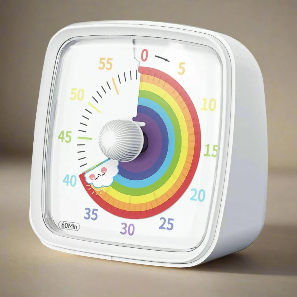 Magical 60-Minute Countdown: Visual Timer for Kids - IVY DUCK