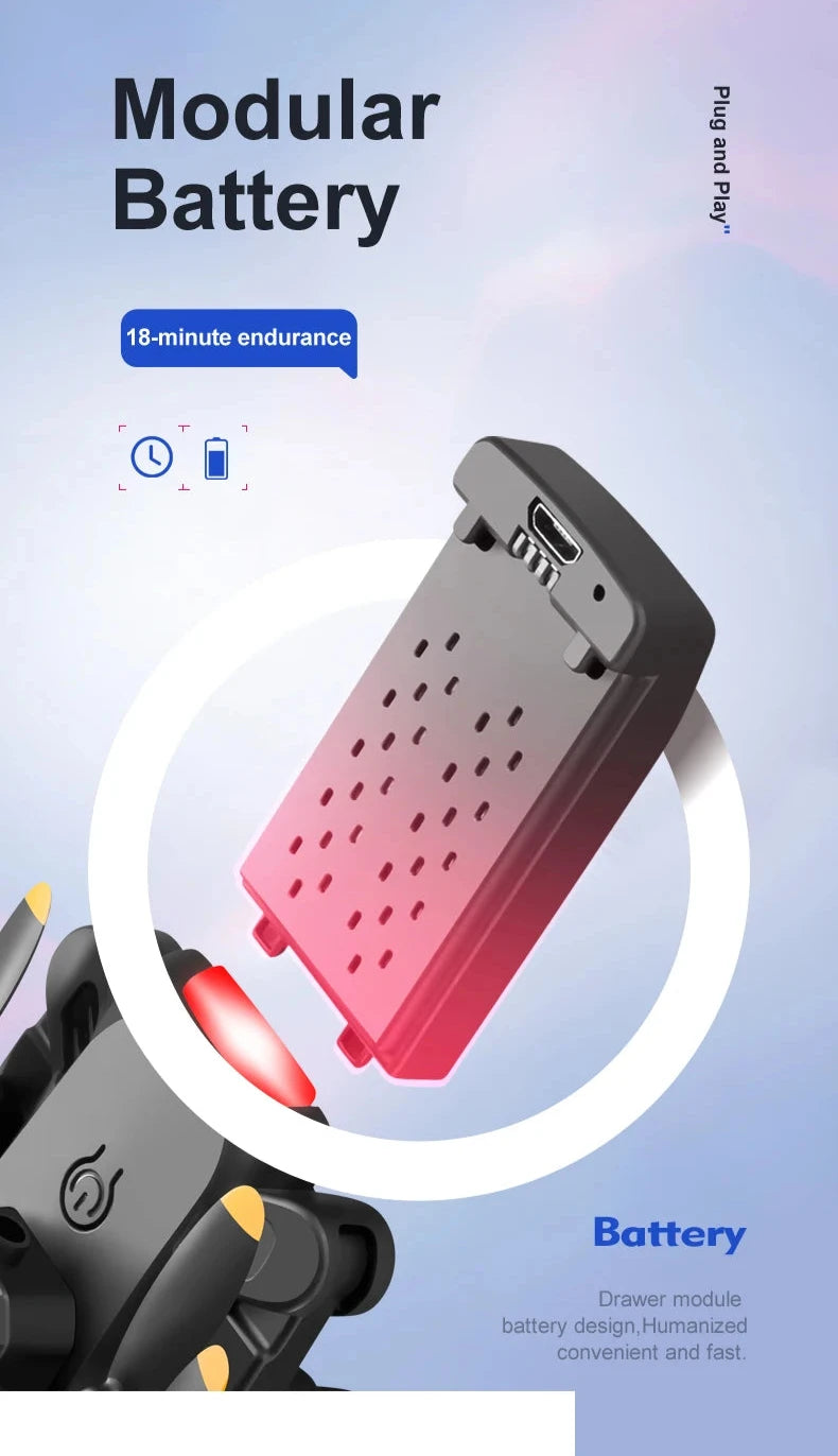 PocketPilot™ Mini Drone: Compact, High-Flying Fun at Your Fingertips! - IVY DUCK