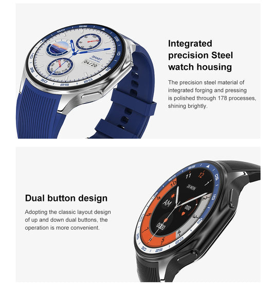 2025 New X-Track Pro HD Smartwatch: 32GB Memory, Full Touch HD AMOLED, Fitness Tracker & Bluetooth Calling - IVY DUCK