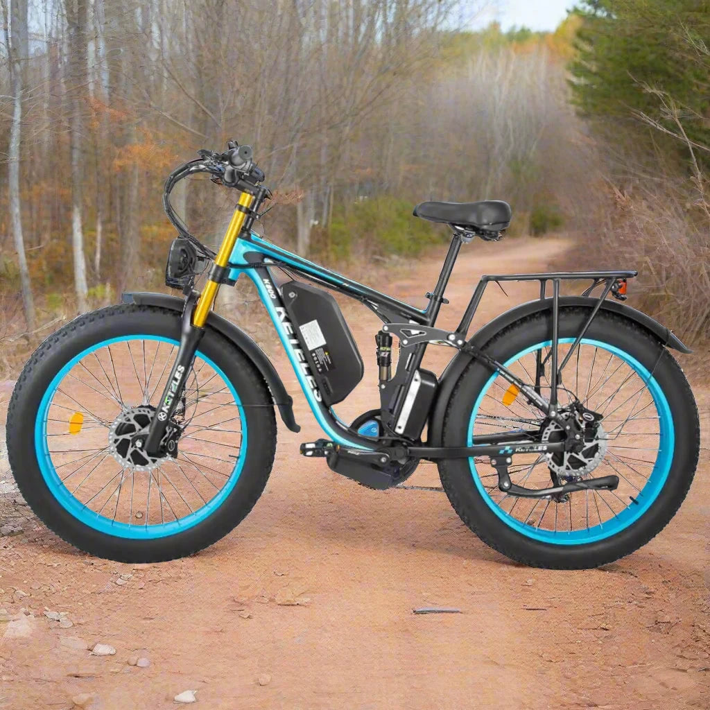 2000W Electric Mountain Bike - Conquer Every Terrain with Power and Style! - IVY DUCK