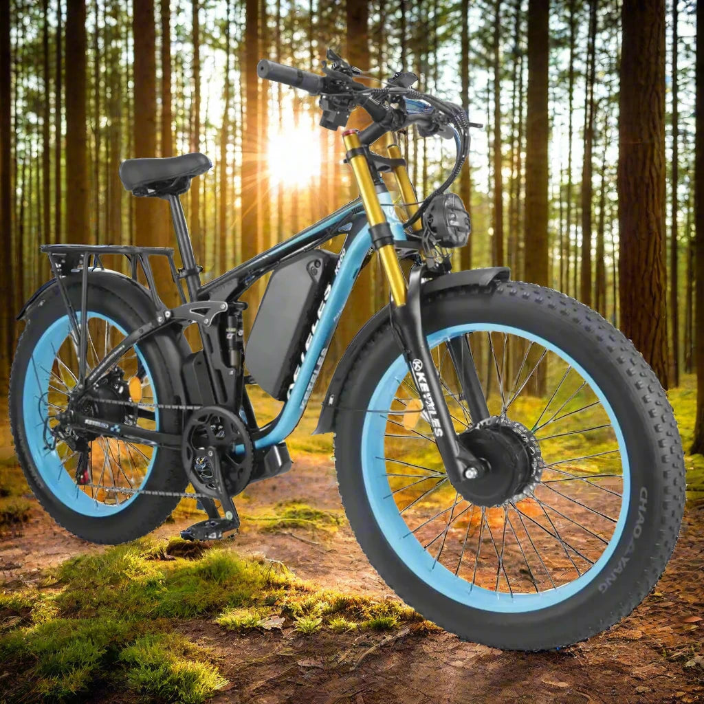 2000W Electric Mountain Bike - Conquer Every Terrain with Power and Style! - IVY DUCK