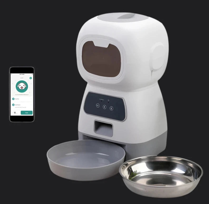 SmartPet™ Pro Automatic WiFi Pet Feeder with Voice Control - IVY DUCK