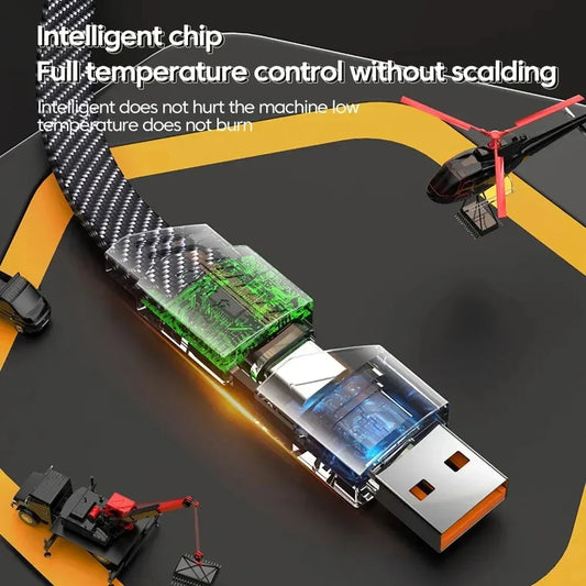 4-in-1 Rapid Charging Cable (NEW 2024!) - IVY DUCK