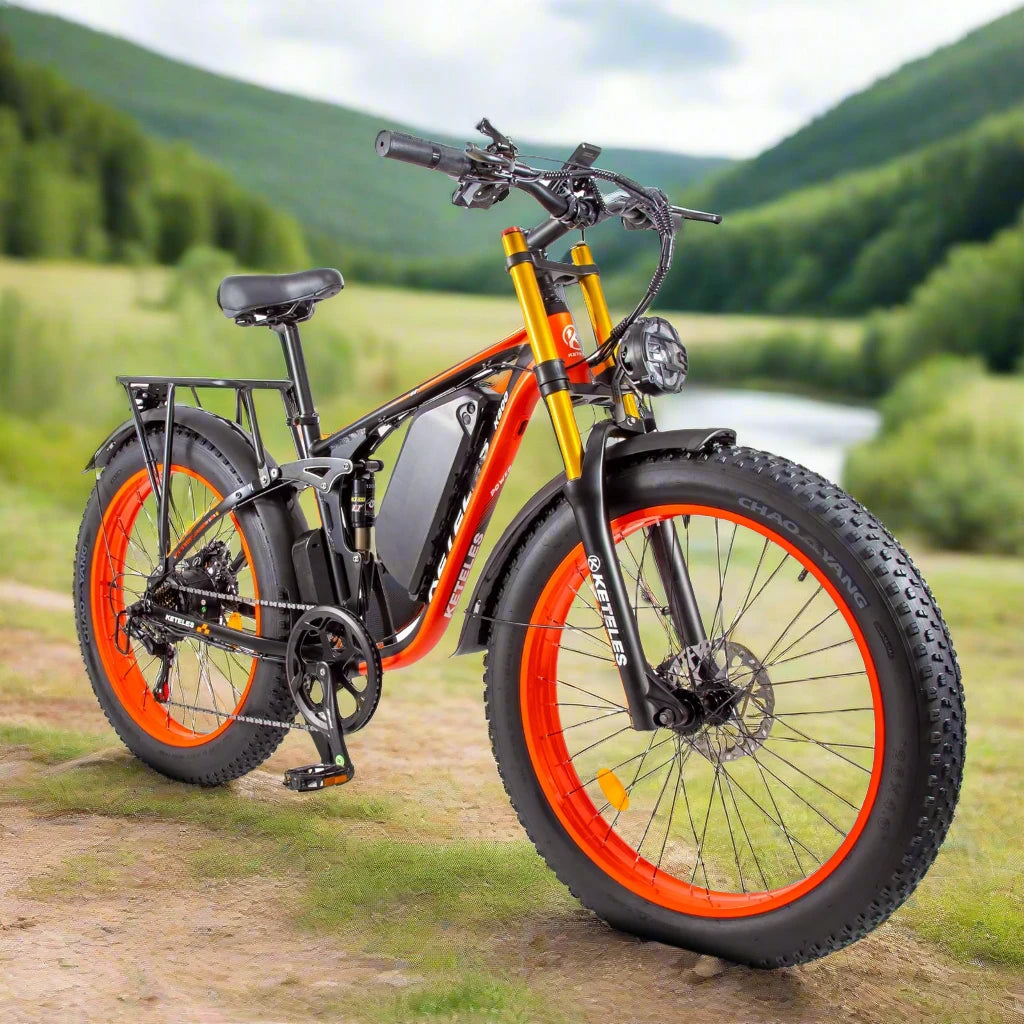 2000W Electric Mountain Bike - Conquer Every Terrain with Power and Style! - IVY DUCK