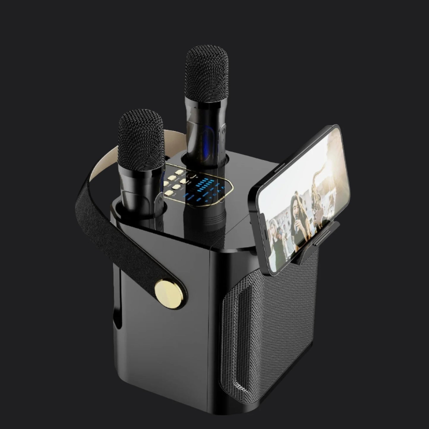 Unleash Your Inner Rock Star with the Ultimate High Power Karaoke Bluetooth Speaker! - IVY DUCK