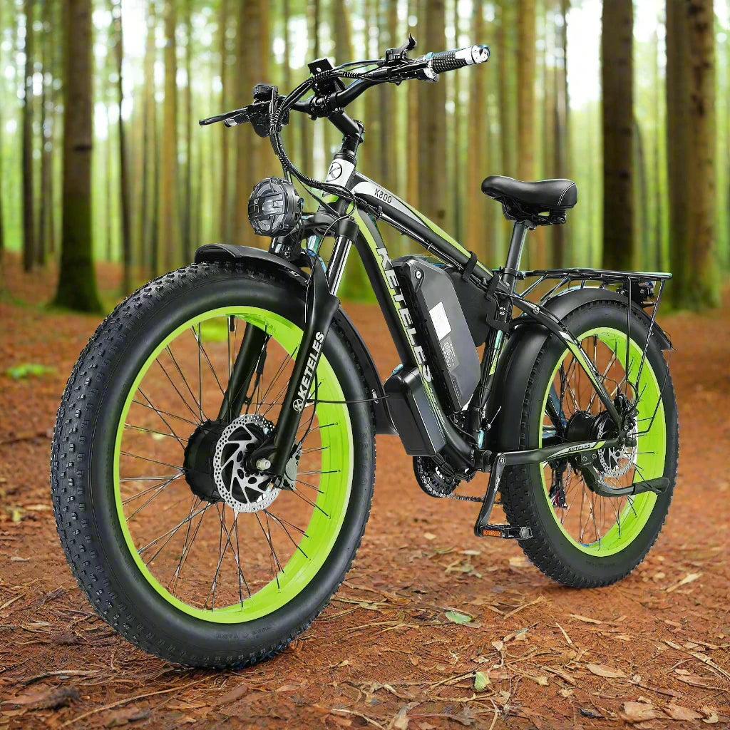 2000W Electric Mountain Bike - Conquer Every Terrain with Power and Style! - IVY DUCK
