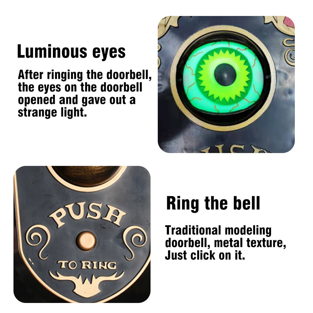 Spooky Cyclops Doorbell: One-Eyed Monster for a Halloween Fright! - IVY DUCK