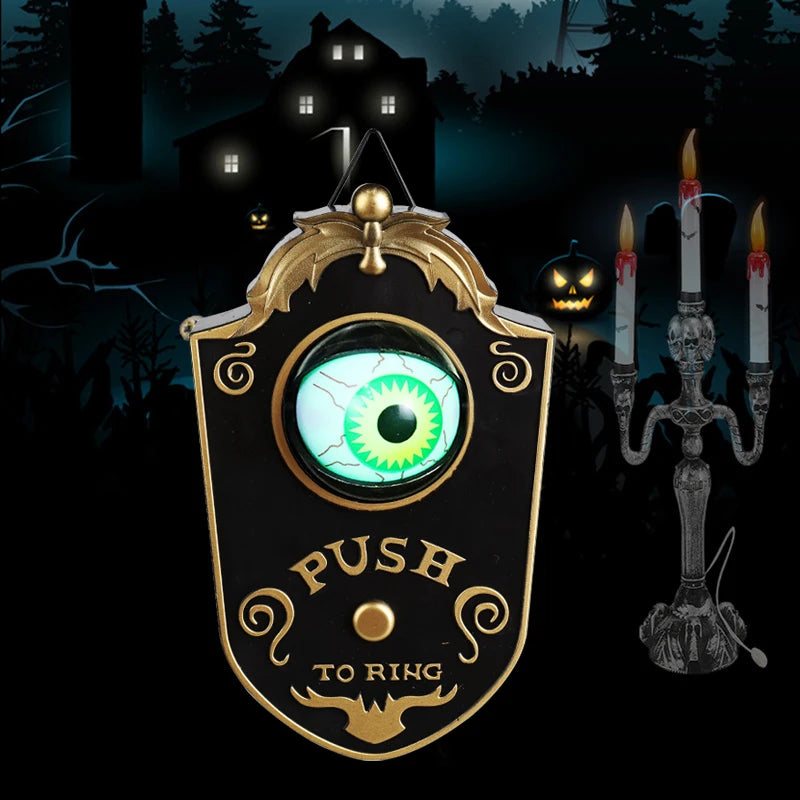 Spooky Cyclops Doorbell: One-Eyed Monster for a Halloween Fright! - IVY DUCK