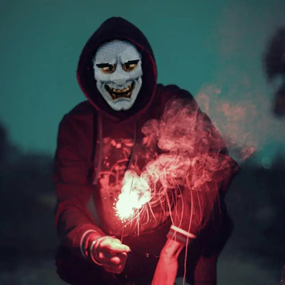 GlowSync™ Customisable Bluetooth LED Face Mask - IVY DUCK