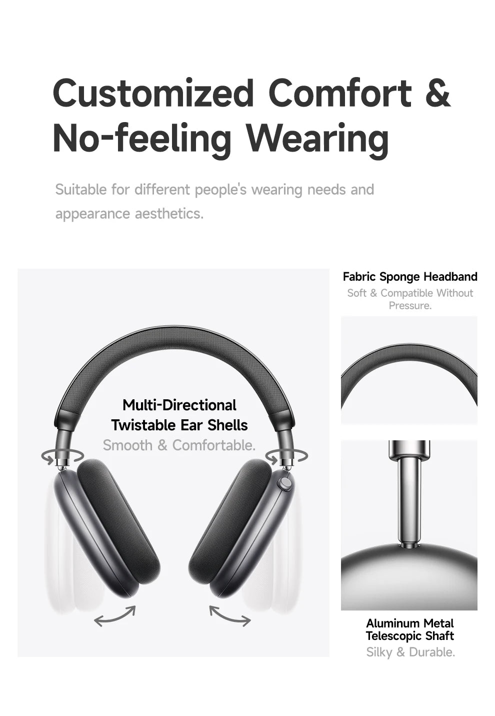 Immersive Wireless Headphones with Head Tracking & 3D Spatial Audio - IVY DUCK