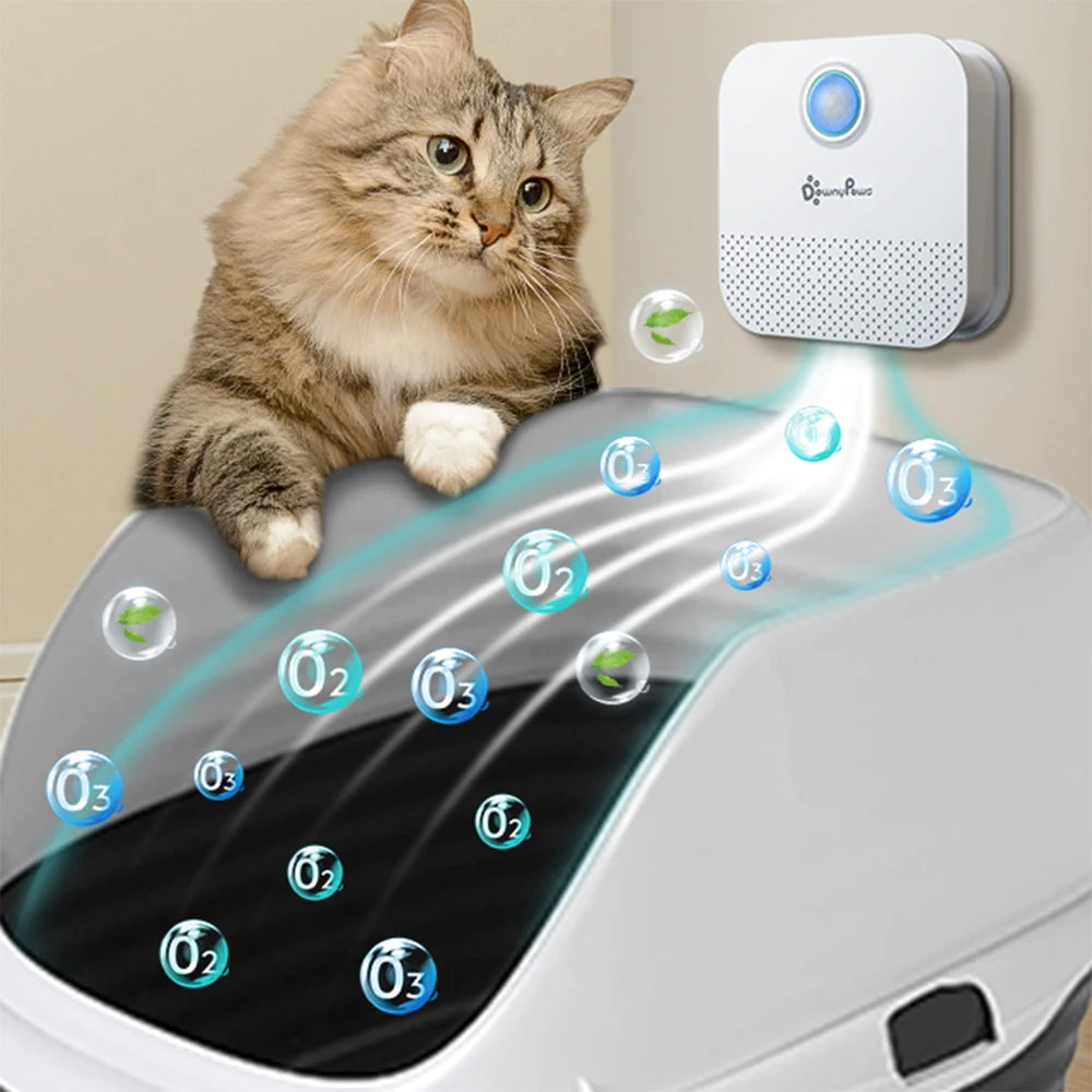DownyPaws™ Smart Litter Box Odor Purifier - IVY DUCK