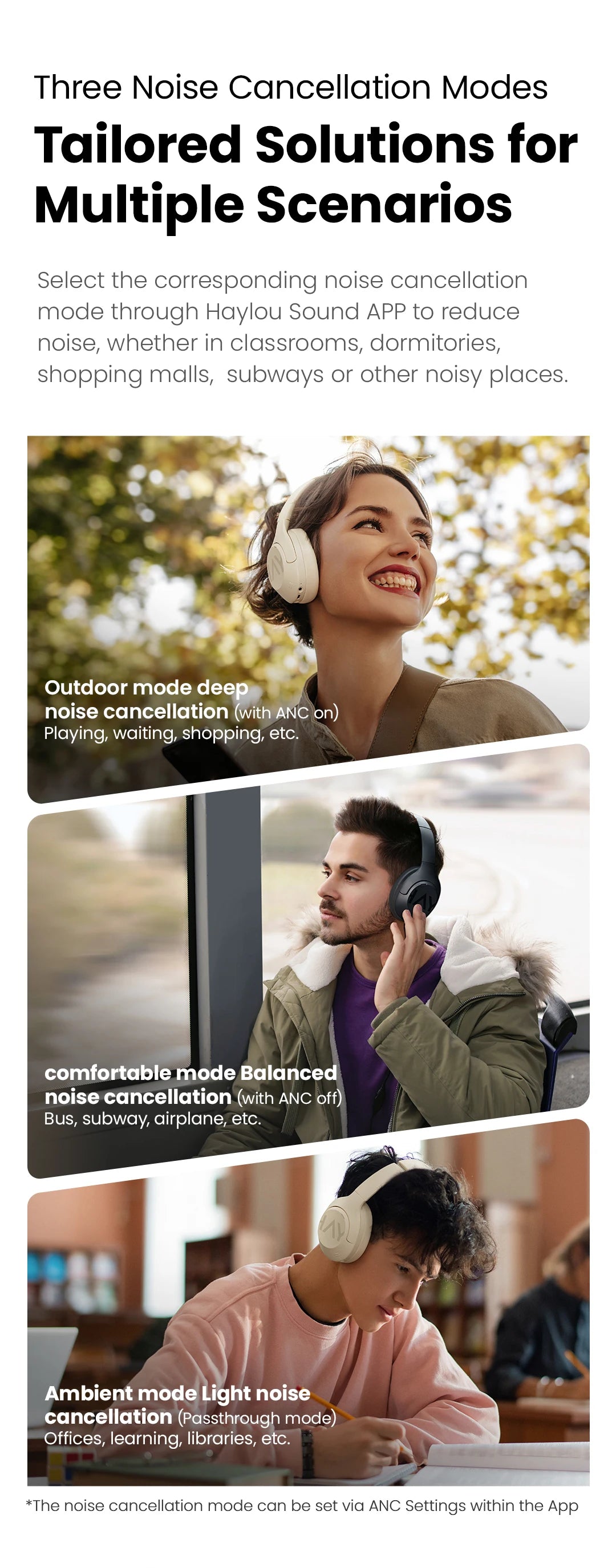Wireless Bluetooth Noise Cancelling Headphones - IVY DUCK