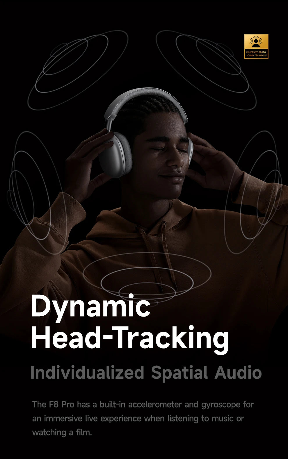 Immersive Wireless Headphones with Head Tracking & 3D Spatial Audio - IVY DUCK