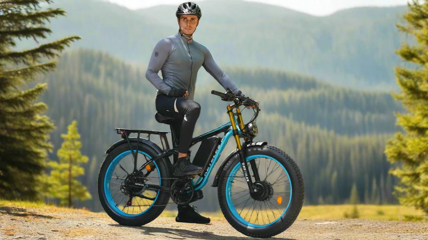 2000W Electric Mountain Bike - Conquer Every Terrain with Power and Style! - IVY DUCK