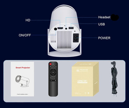 Ultimate Home Cinema Projector - IVY DUCK