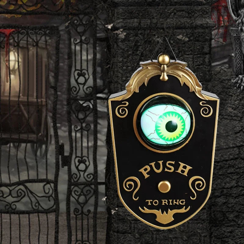 Spooky Cyclops Doorbell: One-Eyed Monster for a Halloween Fright! - IVY DUCK