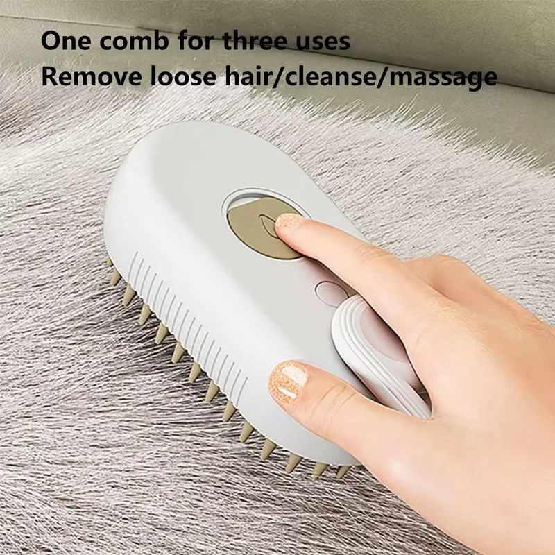 3-in-1 Rechargeable Pet Brush - IVY DUCK