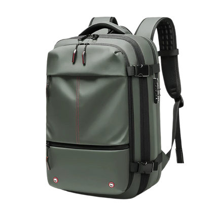 2-in-1 Travel Backpack with Vacuum Pump – Space-Saving & Portable Storage Solution - IVY DUCK