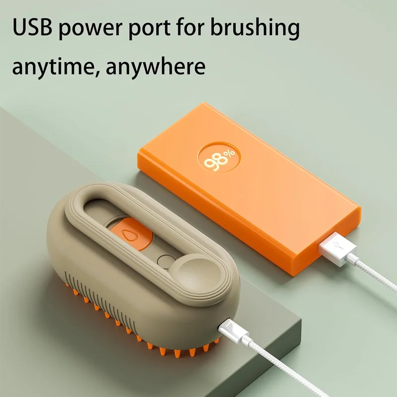 3-in-1 Rechargeable Pet Brush - IVY DUCK