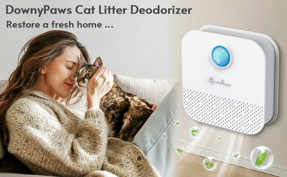 DownyPaws™ Smart Litter Box Odor Purifier - IVY DUCK