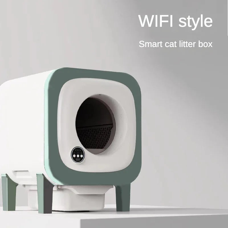 Self-Cleaning Automatic Cat Litter Box – Smart Odour Control, Touchless Cleaning for Hassle-Free Pet Care - IVY DUCK