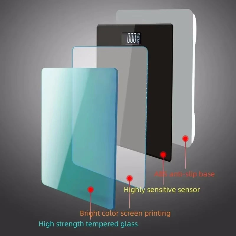 SmartBod™ Composition Scale with 13 Health Metrics – Precision Tracking, Bluetooth Sync, & Sleek Design for Total Wellness! - IVY DUCK
