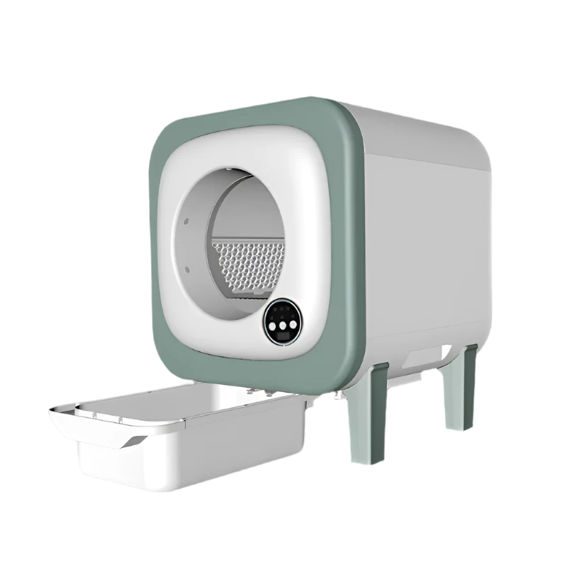 Self-Cleaning Automatic Cat Litter Box – Smart Odour Control, Touchless Cleaning for Hassle-Free Pet Care - IVY DUCK