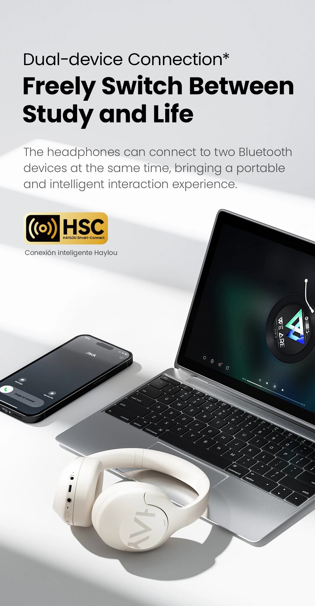 Wireless Bluetooth Noise Cancelling Headphones - IVY DUCK