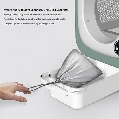 Self-Cleaning Automatic Cat Litter Box – Smart Odour Control, Touchless Cleaning for Hassle-Free Pet Care - IVY DUCK